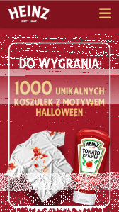 Konkurs "Halloween z Heinz" Żabka