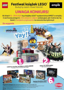 Konkurs "Empik - Festiwal książek LEGO"