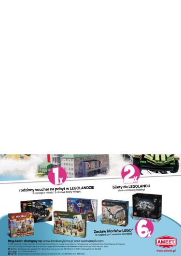 Konkurs "Empik - Festiwal książek LEGO"