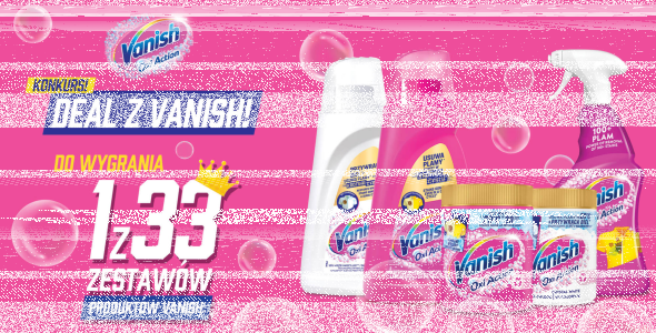 Konkurs "Deal z Vanish"