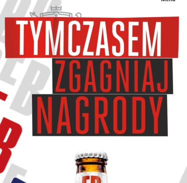 Konkurs "Piwo EB i Żabka; Weź udział i zgarniaj nagrody" 18+