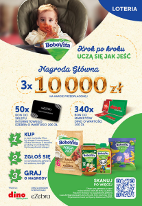 Loteria "Bobovita w Dino i eZebra"