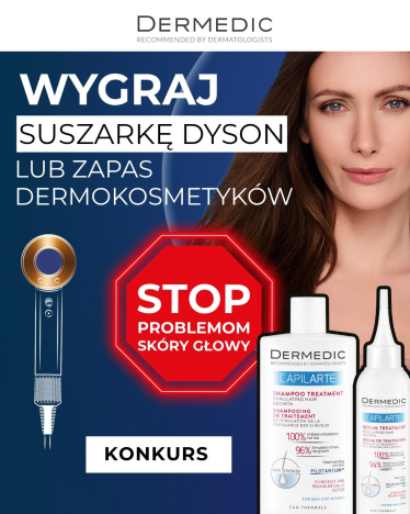 Wygraj Suszarkę Dyson z Dermedic
