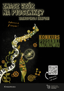 Konkurs na piosenkę naukową "Wzór na piosenkę"