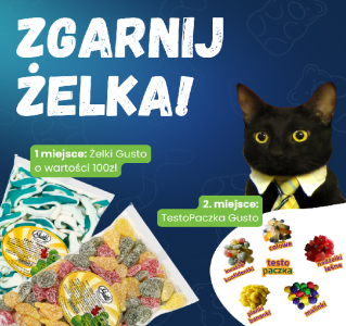 Konkurs "Zgarnij żelka za aktywność"