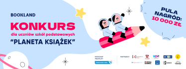 Ogólnopolski konkurs plastyczny dla szkół podstawowych "Planeta książek"