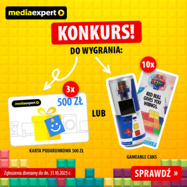 Konkurs "Gramy w Tetris z Red Bull"