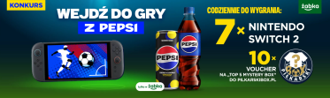 Konkurs "Wejdź do gry z Pepsi" Żabka, etapy dzienne
