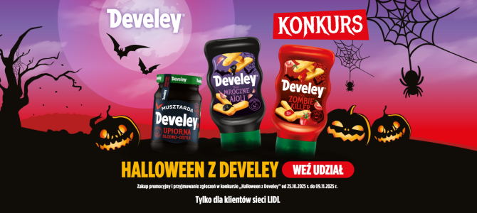 Konkurs "Halloween z Develey" Lidl