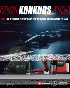 Konkurs "FAN PACK MERCEDES-AMG PETRONAS F1 TEAM x EINHELL"