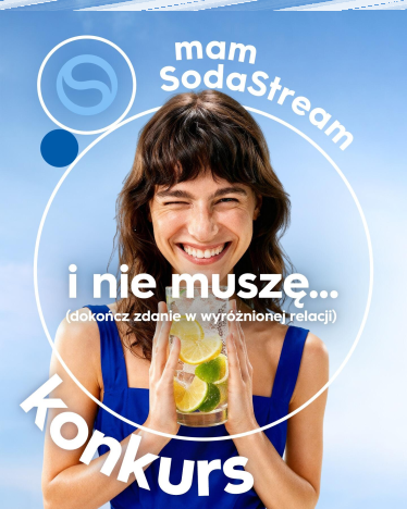 Konkurs "Nie musisz z SodaStream"