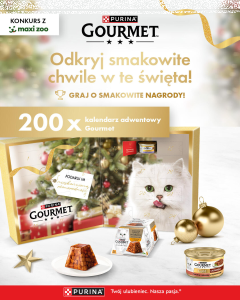 Konkurs "Odkryj smakowite chwile w te święta z Gourmet"