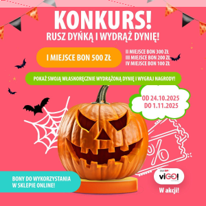 Konkurs "Rusz dyńką i wydrąż dynię"