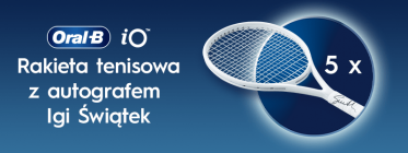 Konkurs "Oral-B: Wygraj rakietę z autografem Igi Świątek"