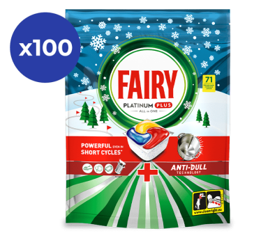 Konkurs "Przetestuj moc kapsułek do zmywarki Fairy Platinum Plus"