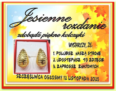 Wygraj modne kolczyki