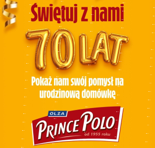 Konkurs "Urodzinowa domówka Prince Polo" Żabka