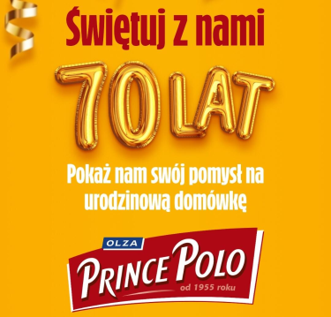 Konkurs "Urodzinowa domówka Prince Polo" Żabka