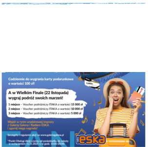 Jaworzno: Loteria "Wejdź w rytm! Urodzinowa kapsuła pełna hitów i nagród"