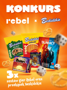 Konkurs "Beskidzkie Planszówki z Rebel"
