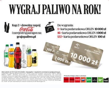 Loteria "Graj o paliwo 2025" Orlen