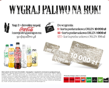 Loteria "Graj o paliwo 2025" Orlen