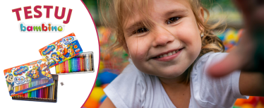 Konkurs "Testowanie: Pokoloruj Dzień Kredki z Bambino"