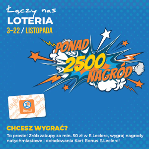 Gdańsk: Łączy nas LOTERIA!  E. Leclerc