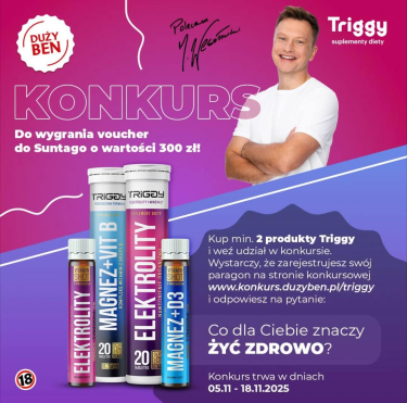 Konkurs "Triggy Żyj Zdrowo" Duży Ben