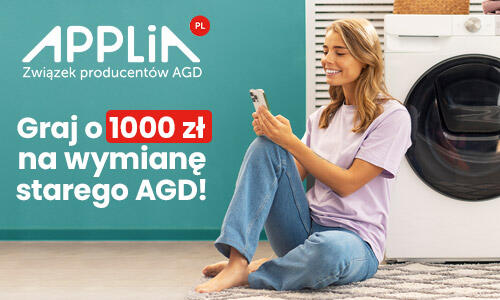 Konkurs "Graj o 1000 zł na wymianę starego AGD" do godz. 10:00