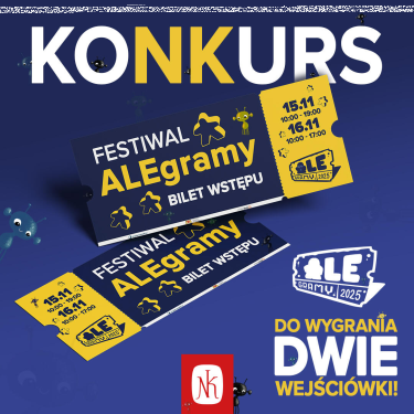 Konkurs "Nasza Księgarnia - gry" do godz. 18:00