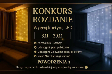 Wygraj kurtynę LED