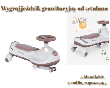 Konkurs "Jeździk grawitacyjny od Tulano"