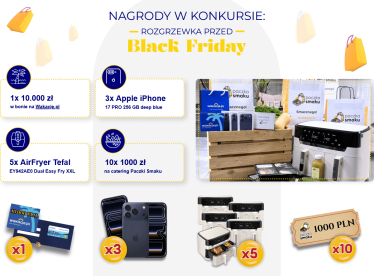 Konkurs "Rozgrzewka przed Black Friday Paczka Smaku"