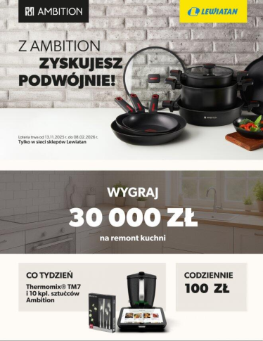 Loteria "Z Ambition zyskujesz podwójnie!" Lewiatan