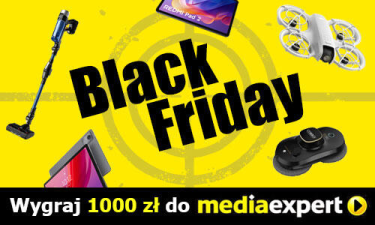 Konkurs "Graj o 1000 zł do Media Expert" do godz. 7:00