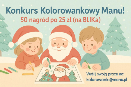 Konkurs plastyczny dla dzieci "Pokoloruj kolorowankę i wygraj"