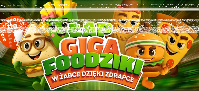 Konkurs "Łap giga foodziki" Żabka