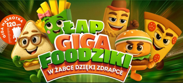 Konkurs "Łap giga foodziki" Żabka