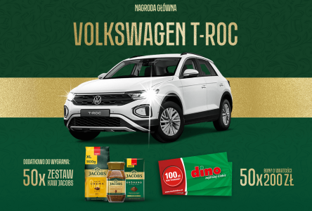 Loteria "Poczuj Święta w każdej filiżance i graj o nagrody!" Dino