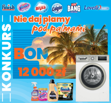 Konkurs "Nie daj plamy pod palmami" Intermarche