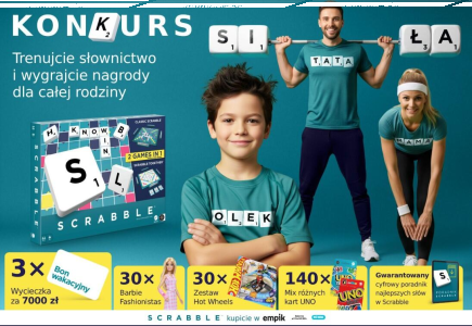 Konkurs "Scrabble w Empik"