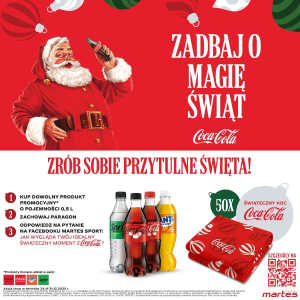 Konkurs "Zrób sobie przytulne święta" Coca-Cola Martes