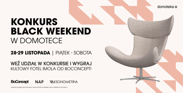 Warszawa: Konkurs "Black Weekend w Domotece"