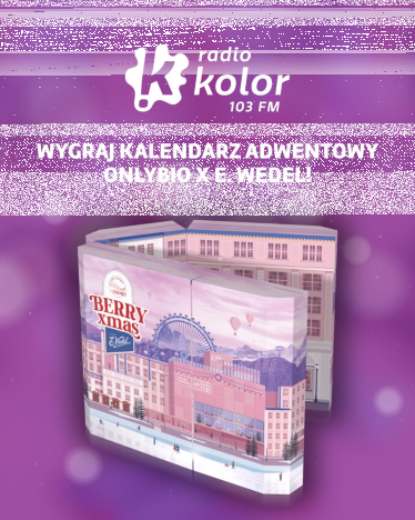 Wygraj kalendarz adwentowy ONLYBIO X E.WEDEL
