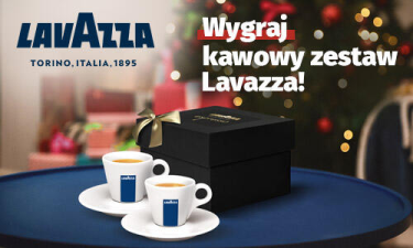 Wygraj kawowy zestaw Lavazza! do godz. 7:00