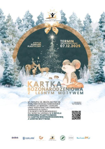 Konkurs "Kartka Bożonarodzeniowa z leśnym motywem"
