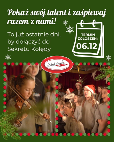 I Konkurs Wokalny "Sekret Kolędy"
