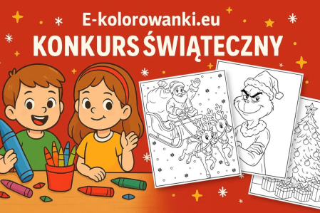 Konkurs dla Dzieci "Świąteczna Kolorowanka"