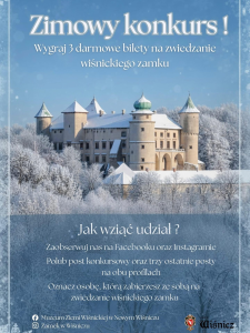 Zimowy konkurs od Muzeum ziemi Wiśnickiej